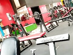 Excibicion in the gym