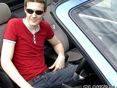 Outdoor solo amateur masturbation