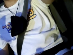 Public Wanking Off In a Cab On The Streets Of Medellin City Got Caught Numerous Times