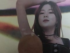 Apink Cum Tribute Cum on Hayoung Armpits three times