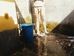 Solo Shower sex and masturbation cum