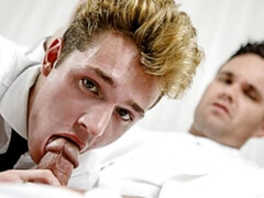 Beau Reed dominates his Mormon underling, Jake Hill