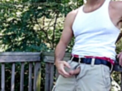 fuckin' my pipe on the public pier - wordy, cumshot