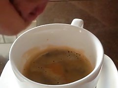 cum in coffee
