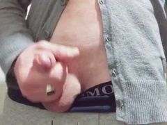 BEAUTIFUL ITALIAN DUDE SMOKES ,HAND-JOB AND CUM SHOT LISTENING TO MILF