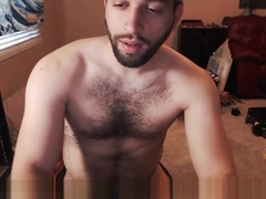 Hairy Puerto Rican gets a little freaky on cam ( 2)