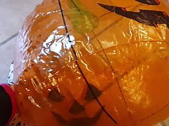 Inflatable Gonfiabile Blowup Halloween Pumpkin Vinyl Pvc