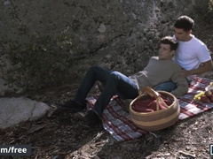 Guys.com - 2 Fur Covered Wolves Noah Jones and Vadim Ebony Donk Drill