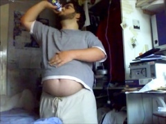 Mature mayonnaise enthusiast enjoys some kinky self-flagellation