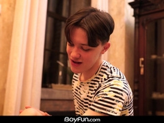 Russian Lad Tony Keit Has Gayboy Bum Condom-free Plumbed