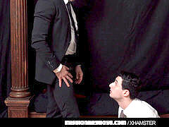 MormonBoyz - Priest witnesses A Religious stud Jerks His penis