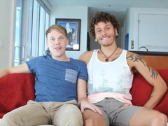 Jay Fine With Parker Michaels In Park