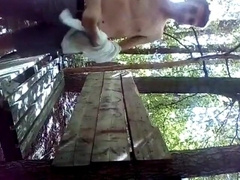 Young boy nude Outdoor 6