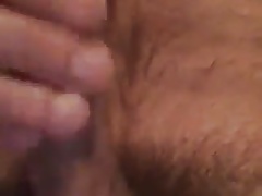 Hairy daddy jerk off