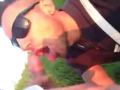 Watch this hot homemade Latina blow and take it from behind like a pro!