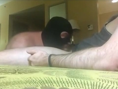 sexy married guy 1st deep throat