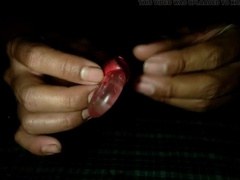 Home Made Penis Electro-hitachi Fucky-fucky Plaything Man rod Ring Electro-hitachi