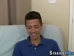 Horny gay amateur tugs and sucks