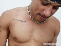 Man is going to record a solo flick and give the camera boy his culo