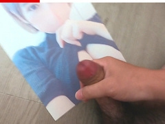 早漏バイセクシャルが巨乳マスク美人の顔にぶっかける/premature Climax Bi-Curious Shoots A Load on the Face of a Marvelous Big