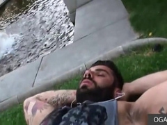 Landing A Hard Dick In His Ass After A Run