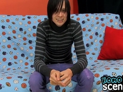 Emo Twink Miles Pride Wanking His Big To A Cummy Finish