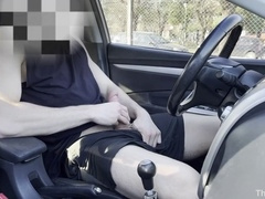 CAUGHT IN PUBLIC WHILE I WAS stroking AND HE RECORDED ME