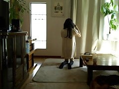 kigurumi vibration in the living room
