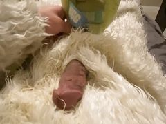 Yeti Suit Fucking and Cumming All Over Ugg Slippers