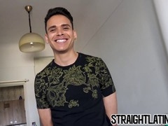 Desperate Latin twink embraces his queer side for quick cash