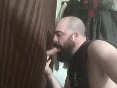 Gay cum eating, grizzly, glory hole