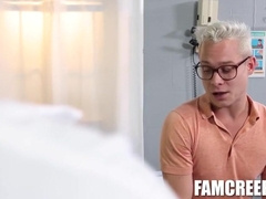 Connor Maguire, Andrew Connor And Ray Diesel - Is Suffering From Swollen Balls So He His Visits Step Dad Dr