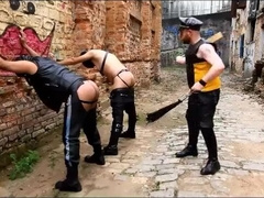 SMACK in a street alley