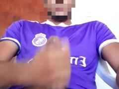 Scorching fellow latino tugging off 22cm