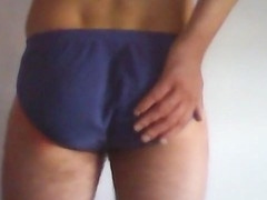 Getting off, spanked, masturbation