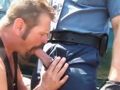 Exotic male pornstar in hottest group sex, leather homo porn clip