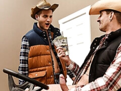 Gorgeous garage fuck with Allen Lucas and Sean Maygers