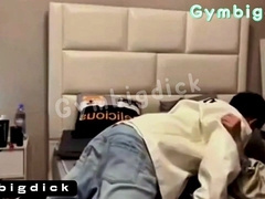 Homosexual Chinese Muscle BigDick Suck off And Romping Beau Money-shot