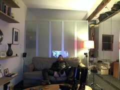 Leather Chastity smoke