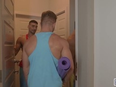 Raw fuck, yoga instructor, cock sucking