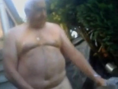 grandpa in the yard 3