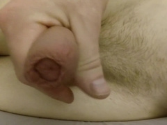 Youngster Edging and Jizz in Couch