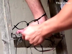 teen 18+ Acquires Fastened Up Spanked In An Abandoned Building