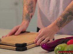Jayden Marcos takes his cooking teacher in his room for some fun