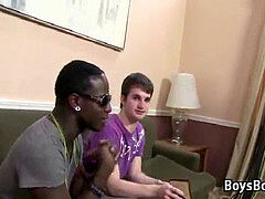 Blacks On folks -Gay Bareback Interracial pound movie 03