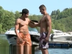 Boner public shower gay Two Dudes Have Anal Sex On The Boat!