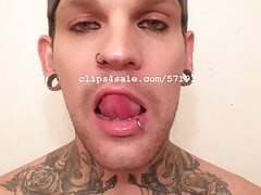Tongue Fetish - Geno Tongue Video 1