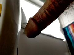 Cock Slammed in Gloves