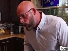 Stepdaddys Secret Is Kept With Blowjob & Fucking With Adrian Suarez