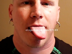 Long Tongue Fetish - Mike Hauk Video 4